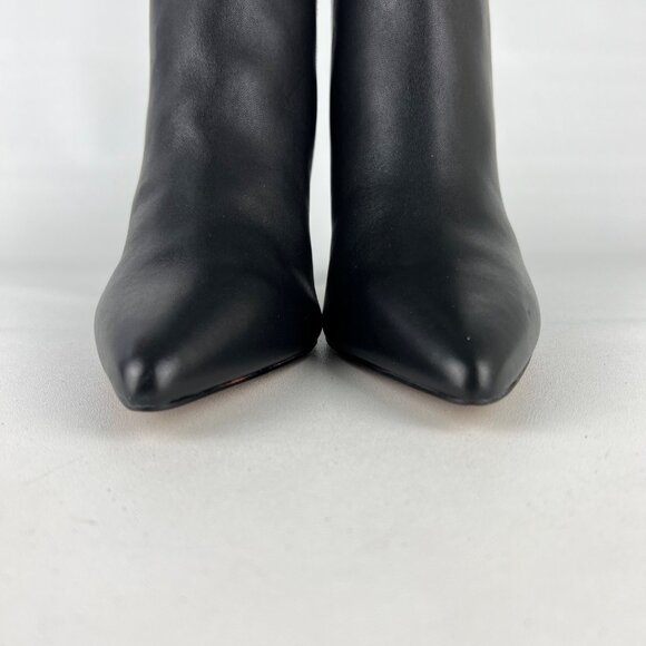 Steven Steve Madden Womens Jenn Pointed Toe Ankle Booties Black Leather size 9.5 - Picture 6 of 16